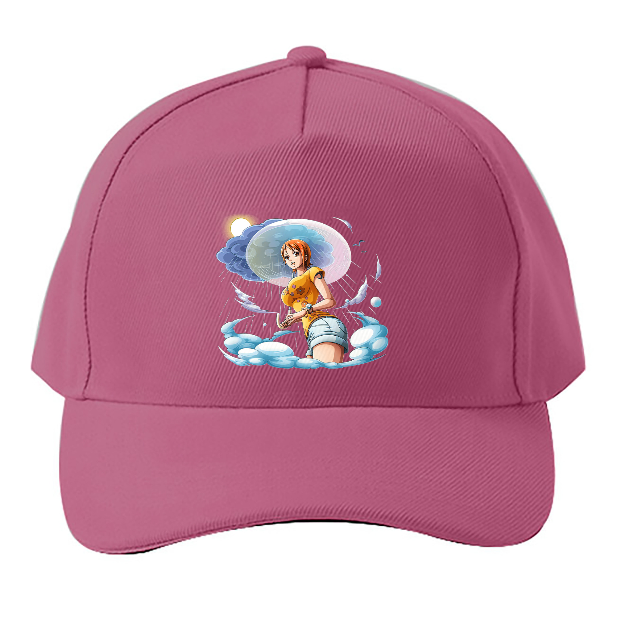 （画像用） ワンピース ナミ ONE PIECE Nami ベースボールキャップ 綿100％ 男女兼用 帽子 スポーツ